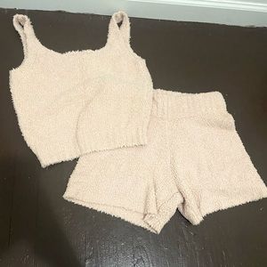 SKIMS Cozy Tank & Short set